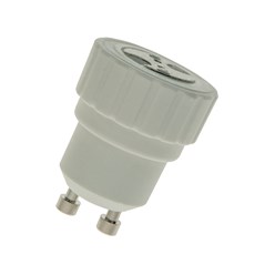 Lampfitting Lampholder adaptor BAILEY ADAPTOR/LAMPHOLDER GU10 TO G4/G6/MR8/MR11/MR16 140C 92600034333